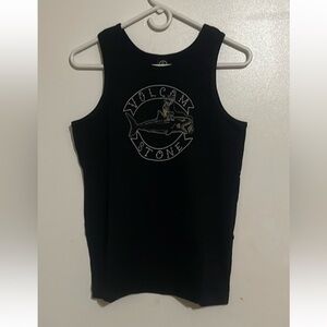 Volcom Boys Sharky Tank Top size M 12 black